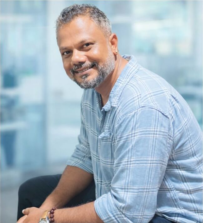 Portrait of Mr. Asanka Perera, Senior Manager - Sales and Marketing.