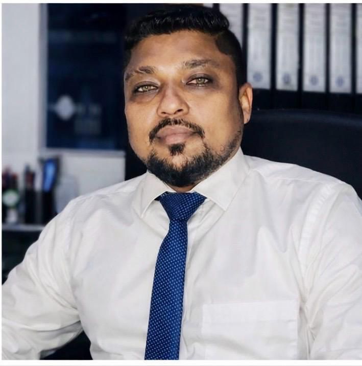 Portrait of Mr. Indunil Herath, Finance Controller.